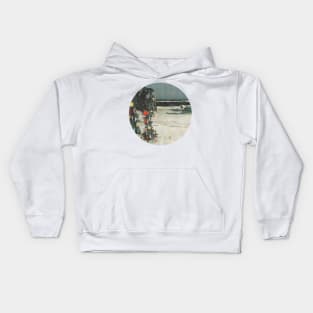 Christmas Beach Kids Hoodie